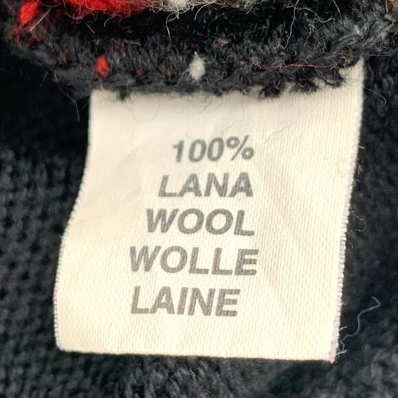 Brocca Vintage 90's Italian Wool Geometric Pull Over Sweater Men's Size XL (56) - Picture 7 of 10